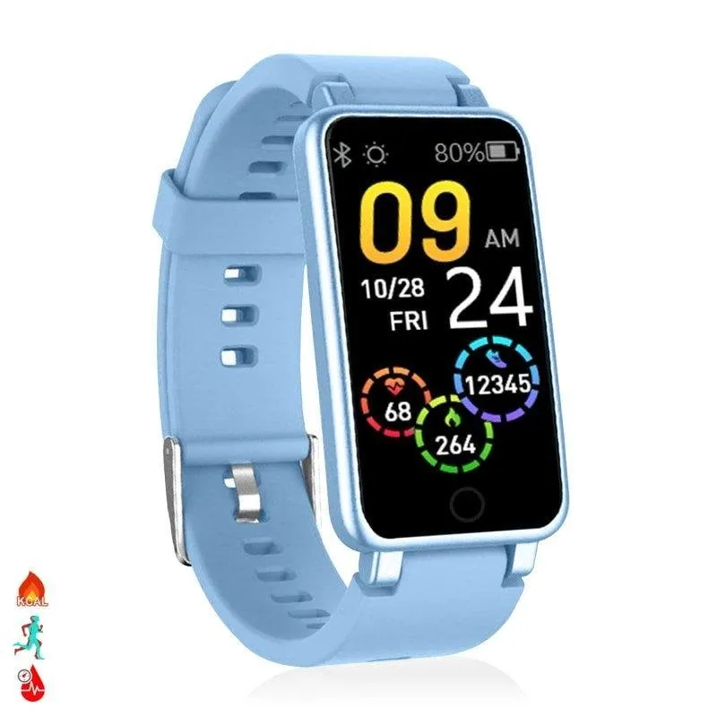 Bracciale attività Dam Electronics C2 Plus Bluetooth 0,96 pollici salute e notifiche - immagine 1