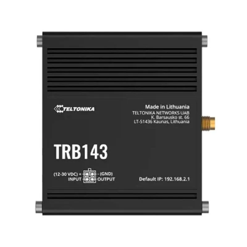 Router Teltonika TRB143 4G LTE Cat 4 Gigabit M-Bus VPN - immagine 1