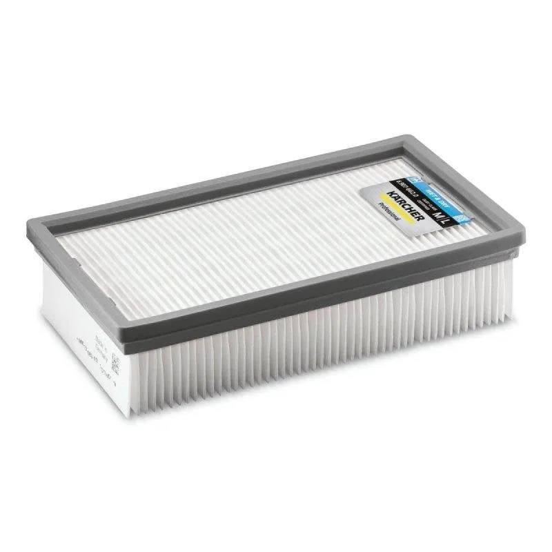 Filtro piatto plissettato Kärcher PES PTFE umido e secco, etichetta blu - immagine 1