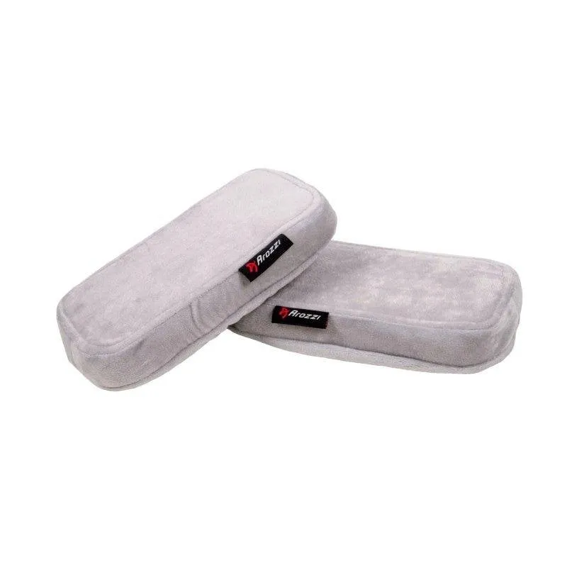 Set memory foam cuscinetti bracci Arozzi Velvet Grey - immagine 1