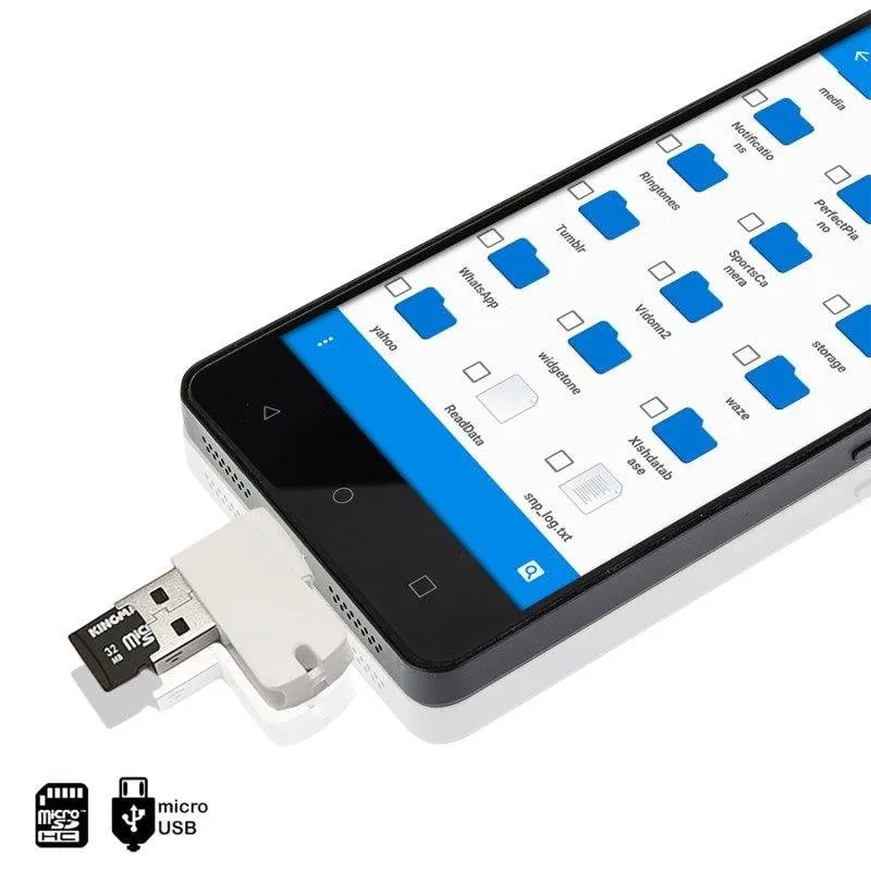 Lettore Micro SD Dam Electronics OTG Android - immagine 1