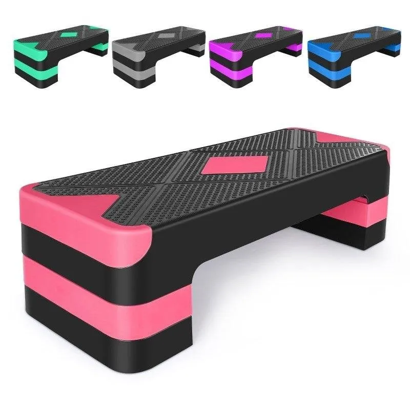 Step Welltin Piattaforma Aerobica Regolabile 68,5 cm Rosa - immagine 1
