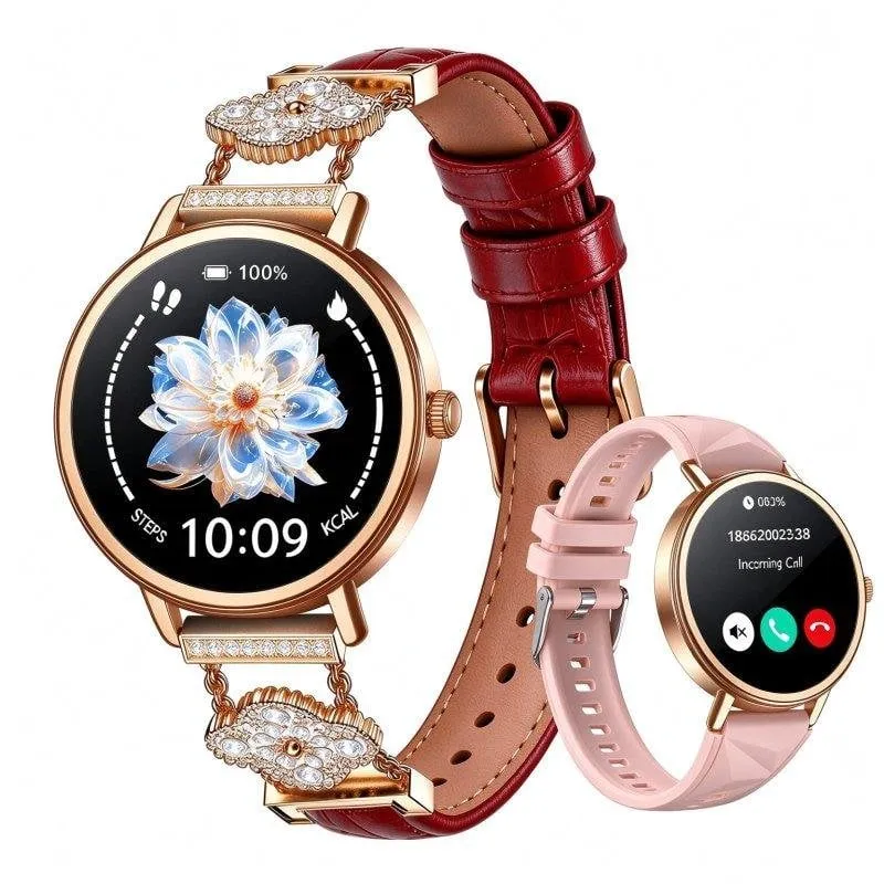 Blackview X30 Bluetooth 5.4 1,26" Oro rosa e rosso - immagine 1