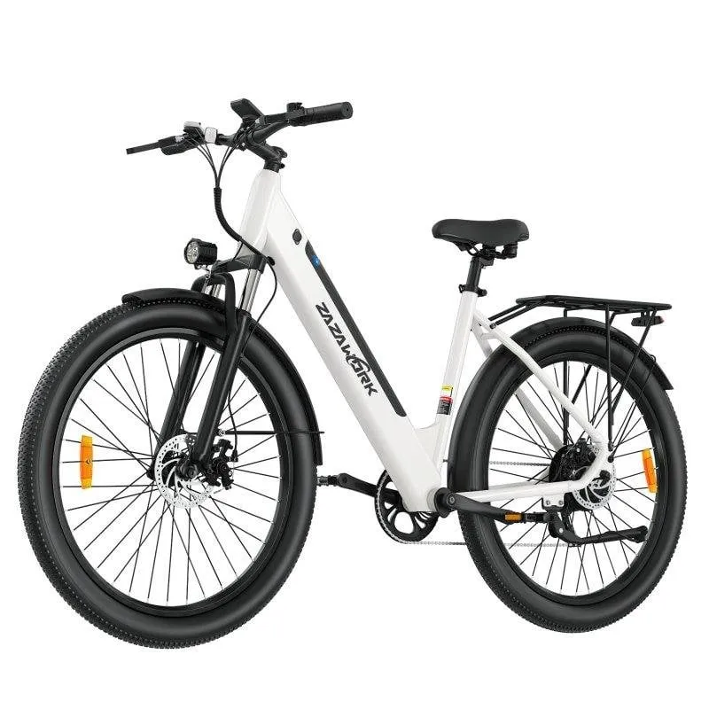 Bicicletta elettrica ZAZAWORK C28 Bianco - immagine 1
