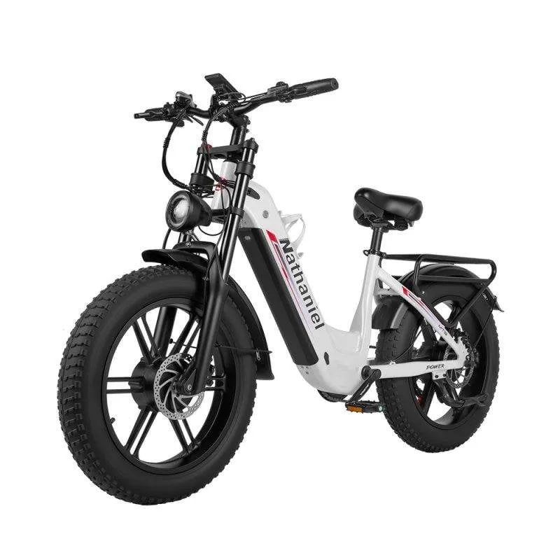 Bicicletta elettrica Nathaniel SYR08 Doppio Motore 48V 20Ah Freni Idraulici 20" - immagine 1