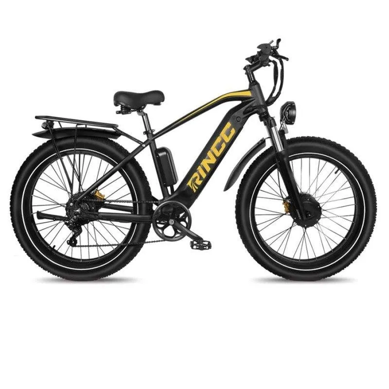 Bicicletta elettrica da montagna Rincc RN70 nera - immagine 1