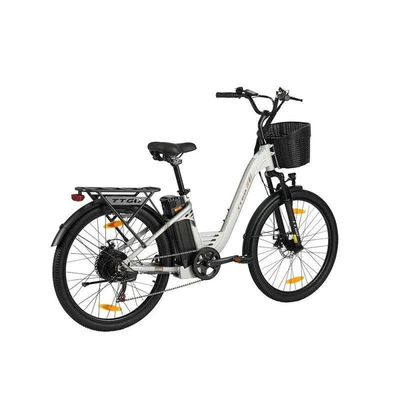 Bicicletta elettrica TTGO C2 PRO 36 V 18 Ah Autonomia 120 km - immagine 1