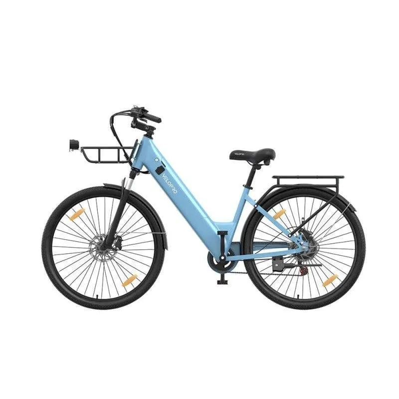 Bicicletta Elettrica Urbana VELOPRO C1 PRO Blu - immagine 1