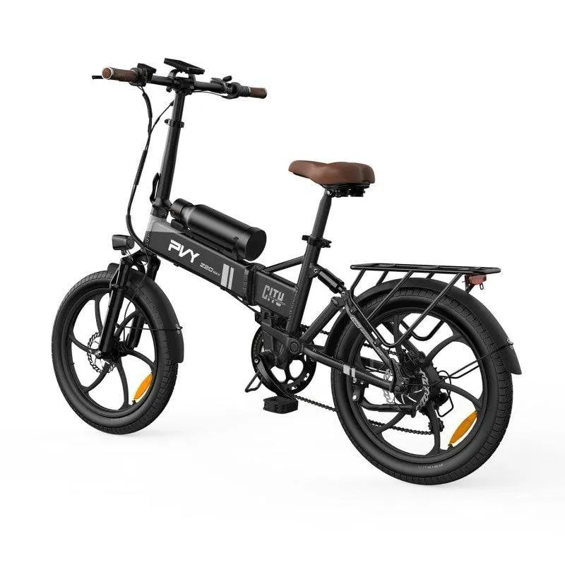 Bicicletta Elettrica Pieghevole PVY Z20 MAX Grigio - immagine 1