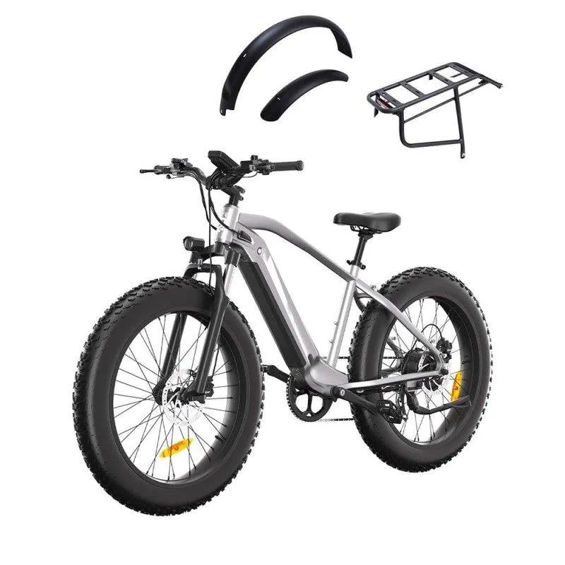 Bicicletta da montagna elettrica Bodywel D6 - Argento - immagine 1