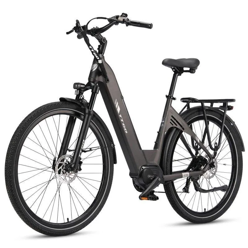Bicicletta elettrica TTGO C7 SE 36 V 18 Ah Bafang grigia - immagine 1