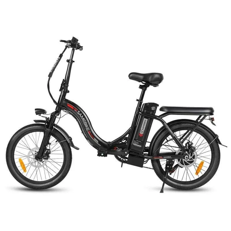 Bicicletta Elettrica Samebike CY20 20 pollici Nera - immagine 1