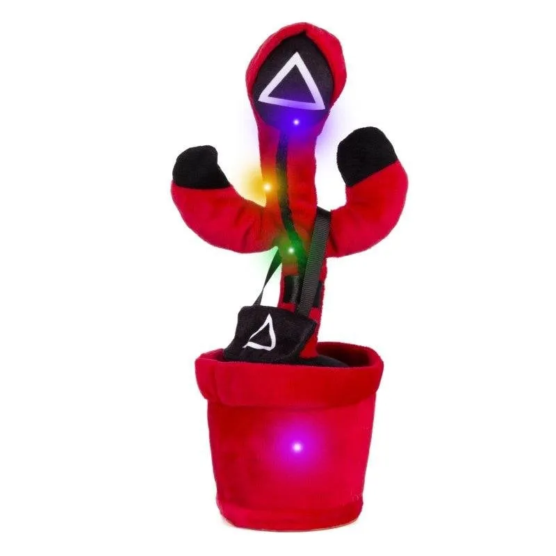 Peluche Danzante Squid Dancing Led Modalita Spavento Sentinella Triangolare - immagine 1