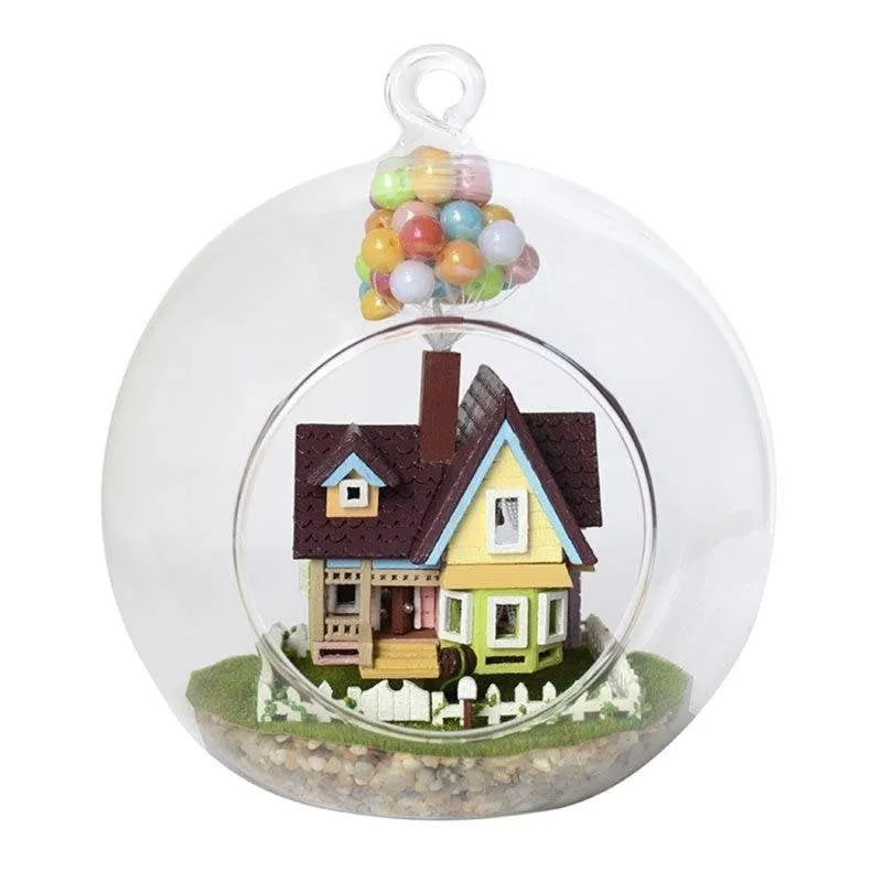 Modellino Dam Electronics Flying House Wonderland 3D LED 12 x 12 x 12 cm - immagine 1