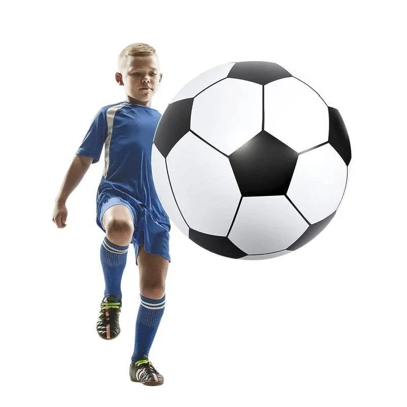 Pallone da calcio gonfiabile gigante Dam Electronics 100 cm PVC - immagine 1