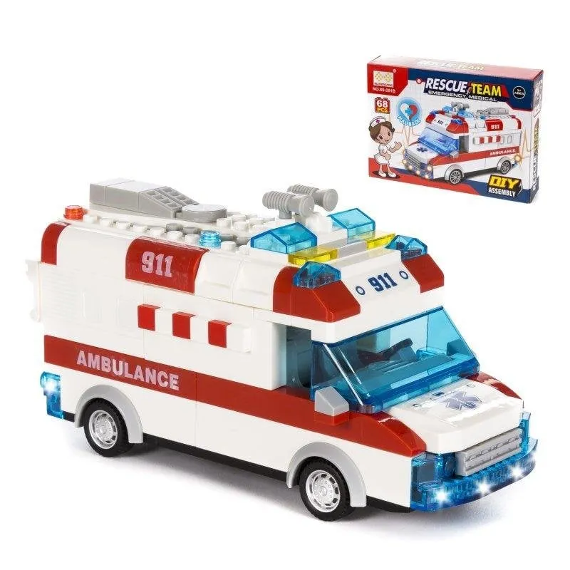 Ambulanza Dam Electronics 68 pezzi inerzia ritorno - immagine 1