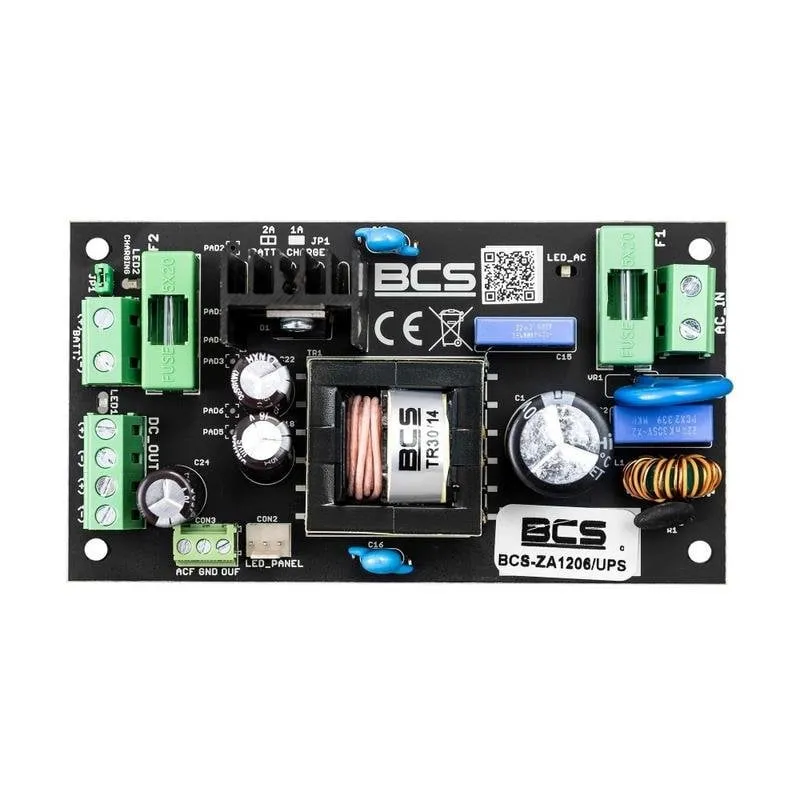 Alimentatore BCS ZA1206/UPS 72 W, efficienza 90%, per switch di accesso - immagine 1