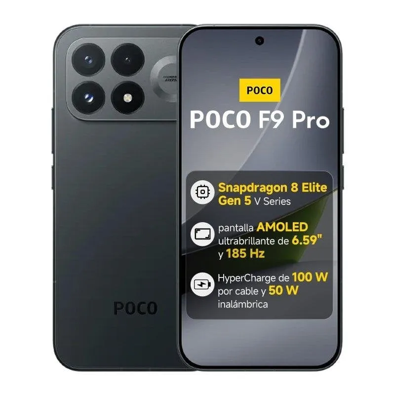 POCO F9 Pro 5G 12 GB 512 GB 6,59" Nero - immagine 1