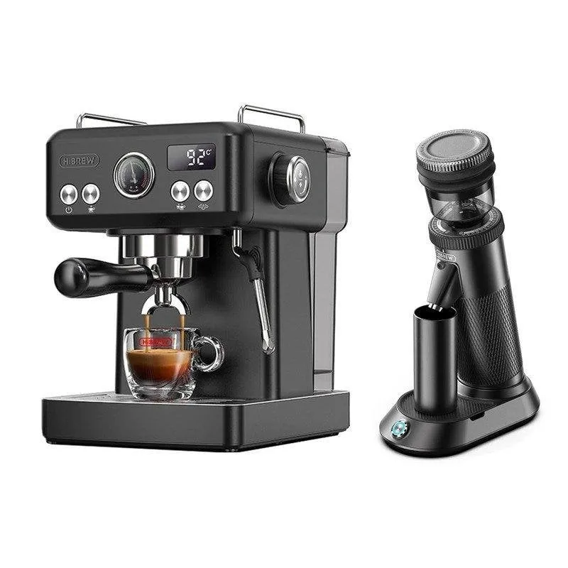 Pack macchina espresso HiBREW H10A + G5 20 bar, macinacaffè 36 livelli - immagine 1