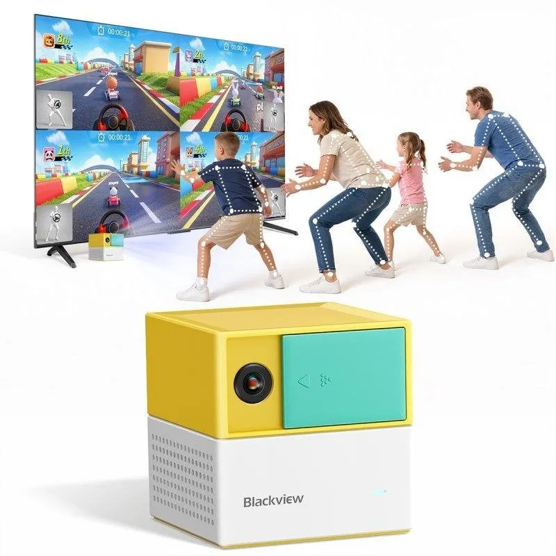 Blackview PlayPop 8 Console da tavolo RK3576 128 GB Giallo crema - immagine 1