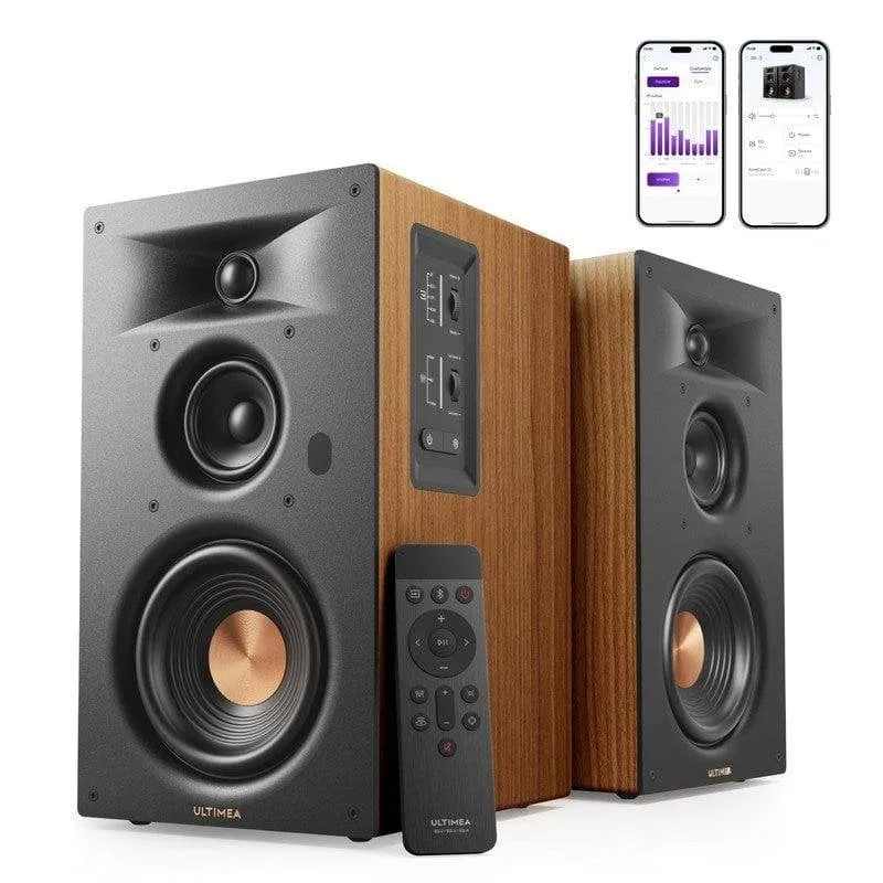 Diffusori da scaffale Ultimea 3 vie, HDMI, Bluetooth, 70 W, Auracast - immagine 1