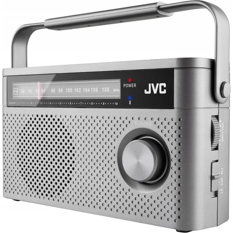 Radio portatile JVC RA-E315G Bluetooth FM 2 W Grigio - immagine 1