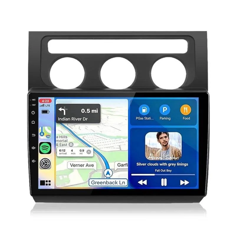 Autoradio JUNSUN 10" Android 15 CarPlay Android Auto DAB+ VW Touran - immagine 1