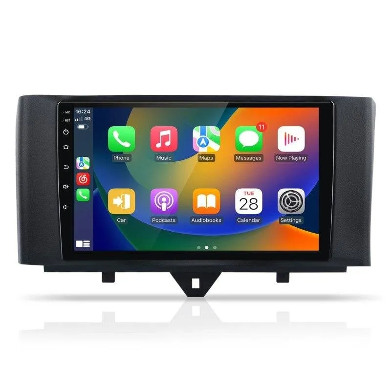 Autoradio 9'' JUNSUN Android CarPlay Fortwo 451 - immagine 1