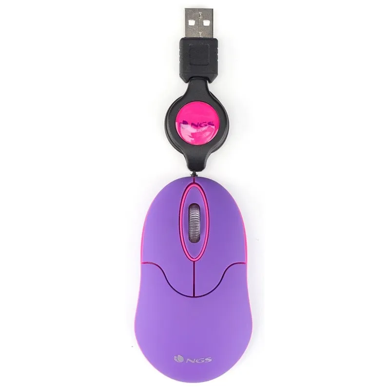 Mouse viola NGS 1000DPI viola - immagine 1