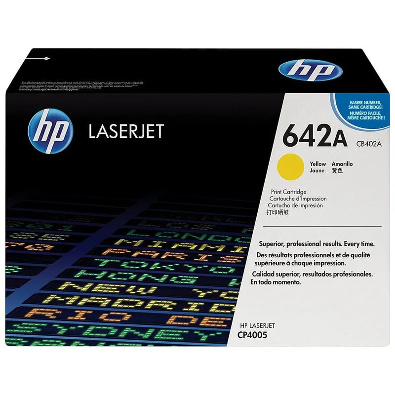 Toner HP 642A Giallo Originale Laserjet Capacità Standard - immagine 1