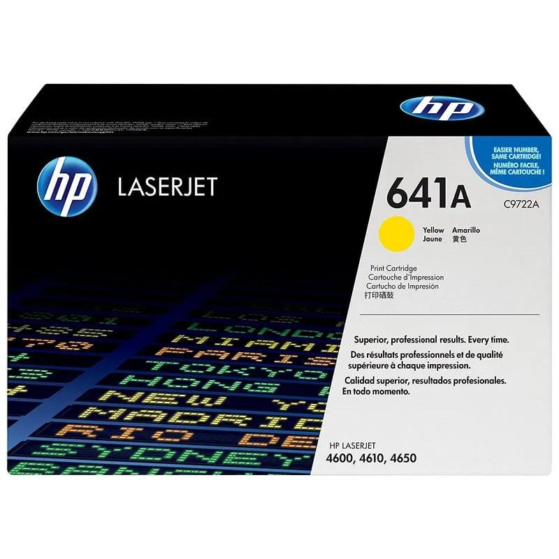 Cartuccia toner HP 641A Giallo Originale LaserJet 8000 pagine - immagine 1