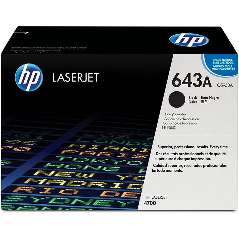 HP Cartuccia Toner originale nero LaserJet 643A - immagine 1