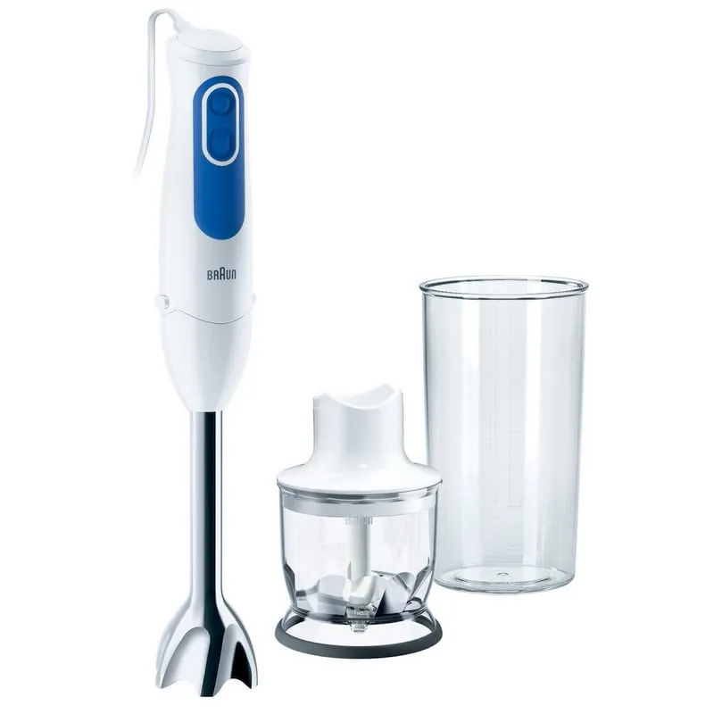 Braun MQ3020WH Frullatore Pesto Multiquick a 3 bicchieri 700W - immagine 1