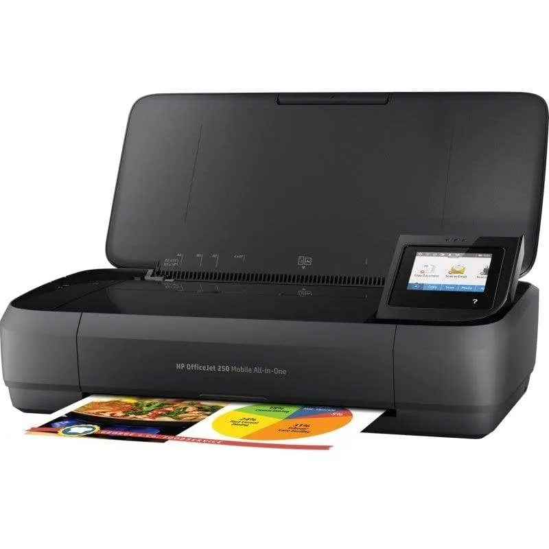 Multifunzione HP Officejet 250 Mobile Inkjet Colore WiFi Portatile - immagine 1