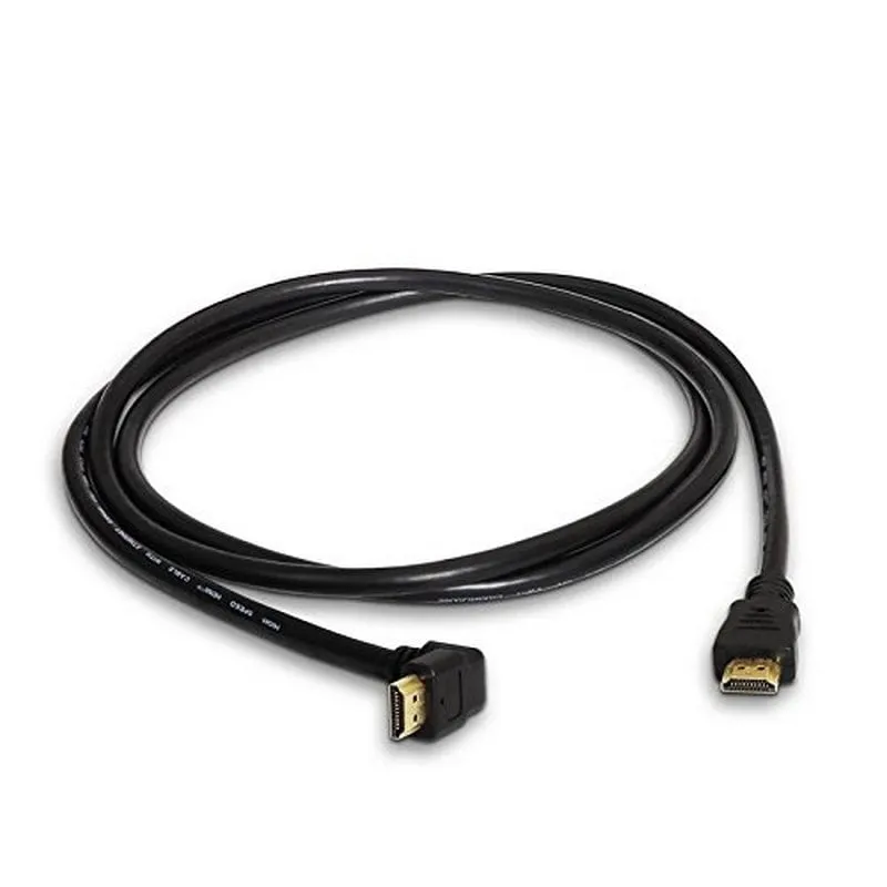 Cavo HDMI angolato ad alta velocità Nanocable maschio/maschio 1,8 m - immagine 1