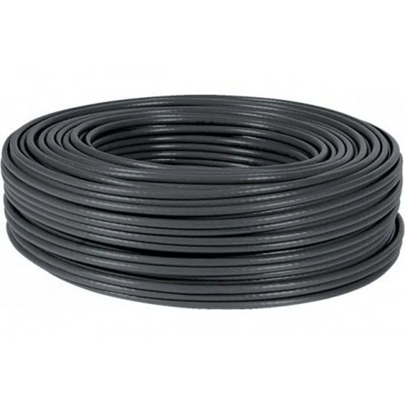 Bobina di cavo UTP Cat 5e 100 metri Nero - immagine 1