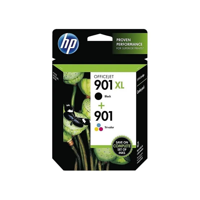 Cartuccia HP 901XL Nero Alta Capacità e 901 Colore Pack - immagine 1