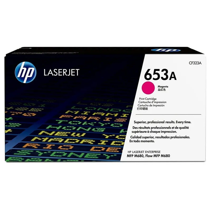 HP Cartuccia toner originale magenta LaserJet 653A - immagine 1