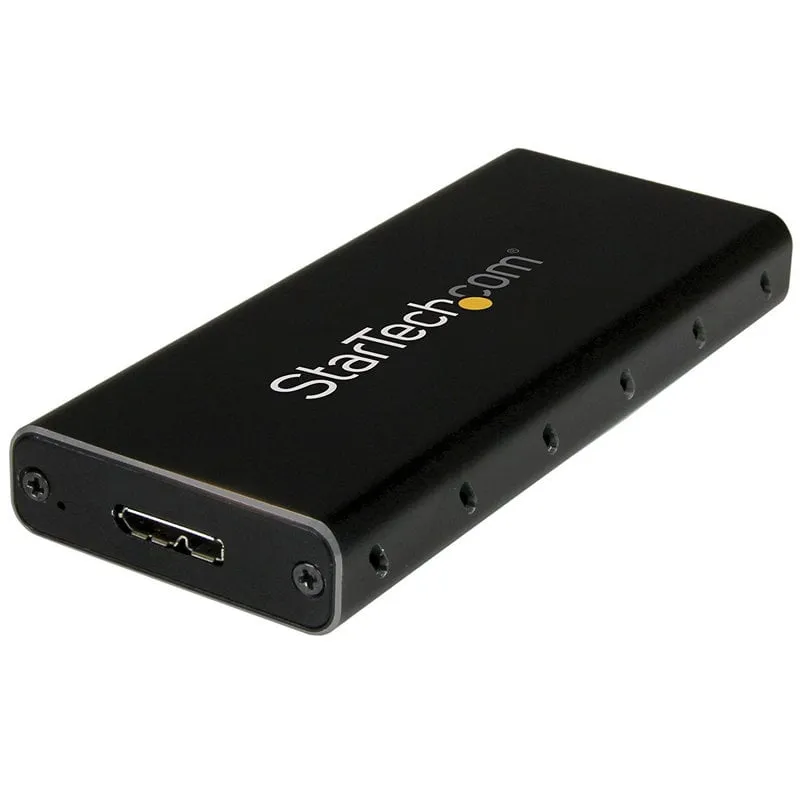 StarTech.com Box esterno SATA M.2 NGFF - USB 3.1 (10Gbps) con cavo USB-C - immagine 1