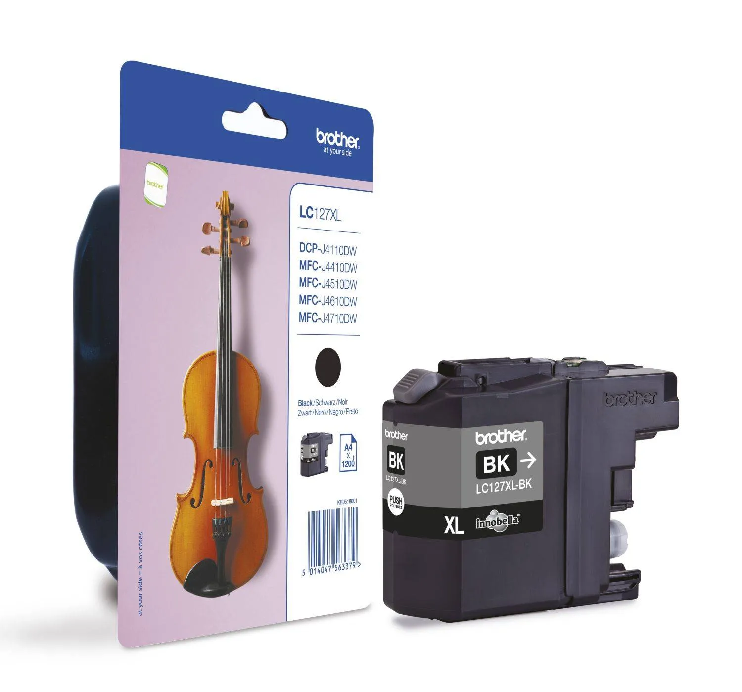 Cartuccia d'inchiostro nero Brother LC-127XL - immagine 1