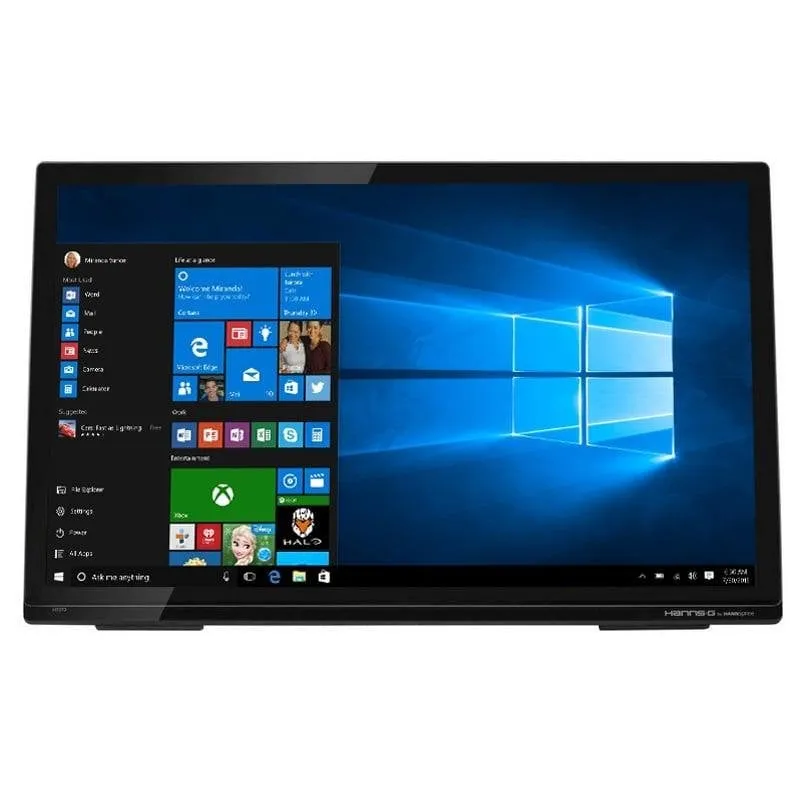 Monitor PC Hannspree HT225HPB 21.5" FullHD 60Hz LED Touchscreen 7ms VESA - immagine 1