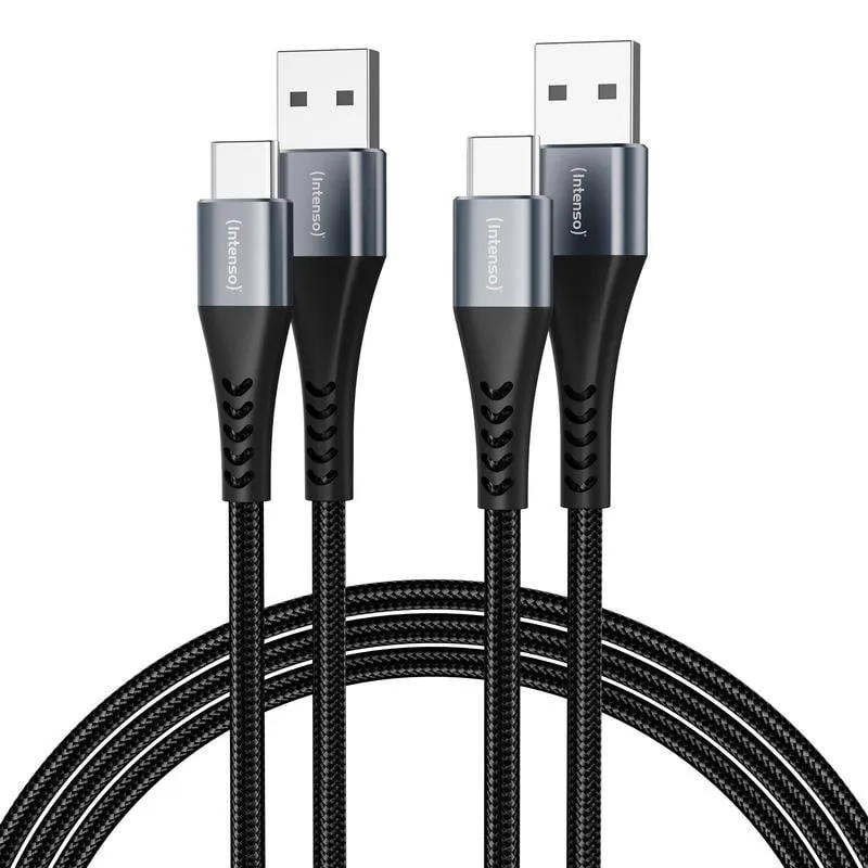 Cavo USB Intenso A60C USB-A a USB-C 1 m Pacco Doppio - immagine 1
