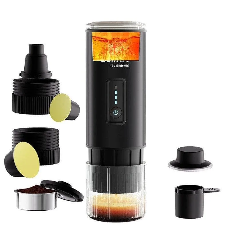 Caffettiera espresso portatile BioloMix 3 in 1 12 V 15–19 bar - immagine 1