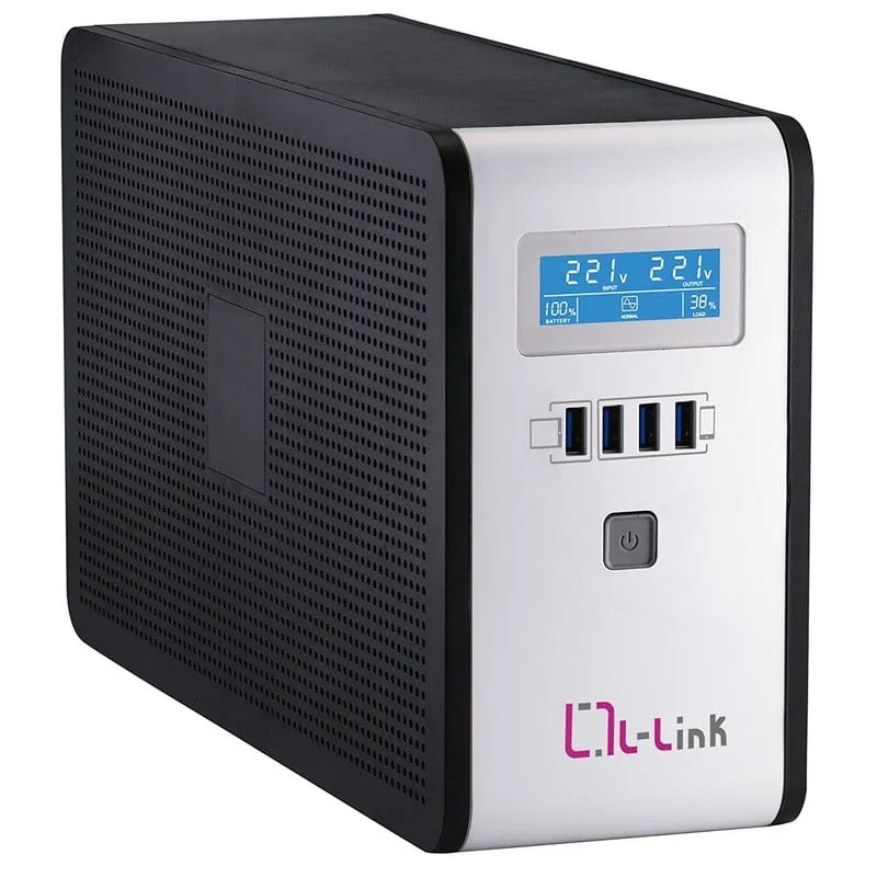 UPS interattivo L-Link LL7716 1600VA con display - immagine 1