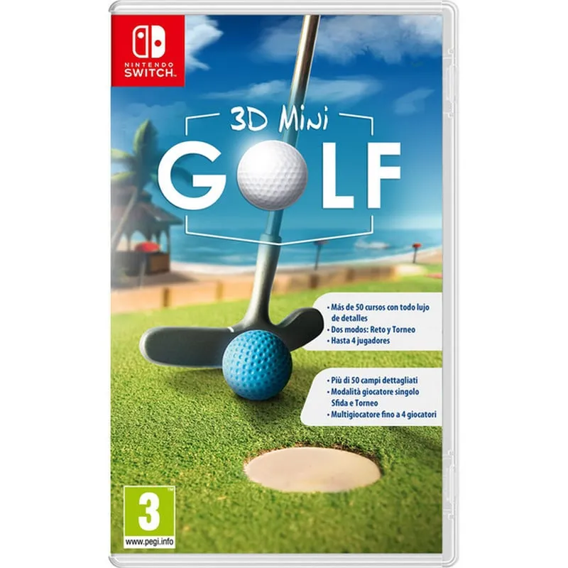 PLAION 3D MiniGolf, Switch Standard Inglese, ITA Nintendo Switch - immagine 1