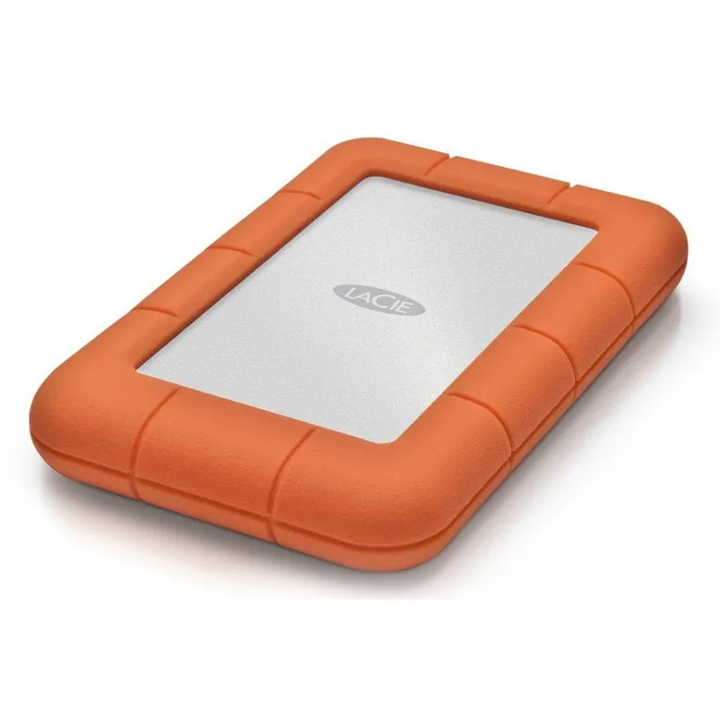 LaCie Rugged Mini 1TB 2,5" USB-C Arancione - immagine 1