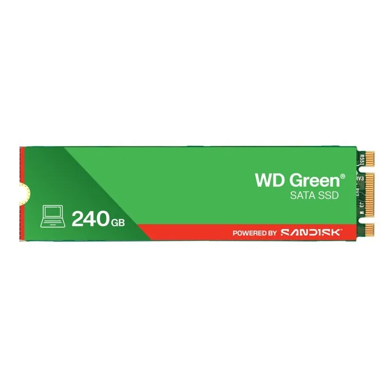 WD Green 3D SSD M.2 240GB SATA3 - immagine 1