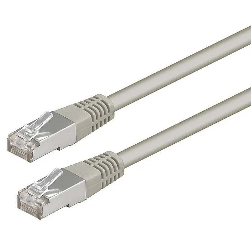 Equipaggia il cavo di rete UTP Cat 5e 0,25 m Beige - immagine 1