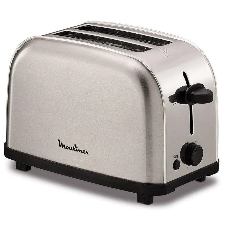 Tostapane Moulinex Classic LT330D11 2 Fessure 700 W 6 Livelli Acciaio inox - immagine 1