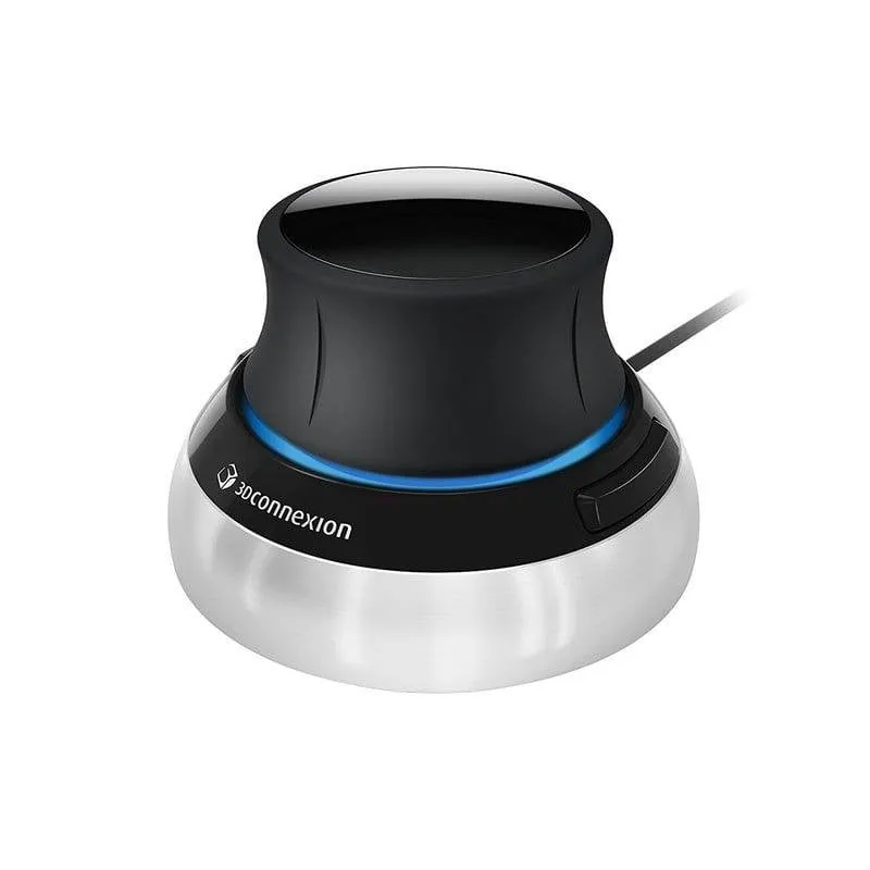 Mouse 3D 3Dconnexion SpaceMouse Compact USB Nero Grigio 2 Pulsanti Programmabili - immagine 1